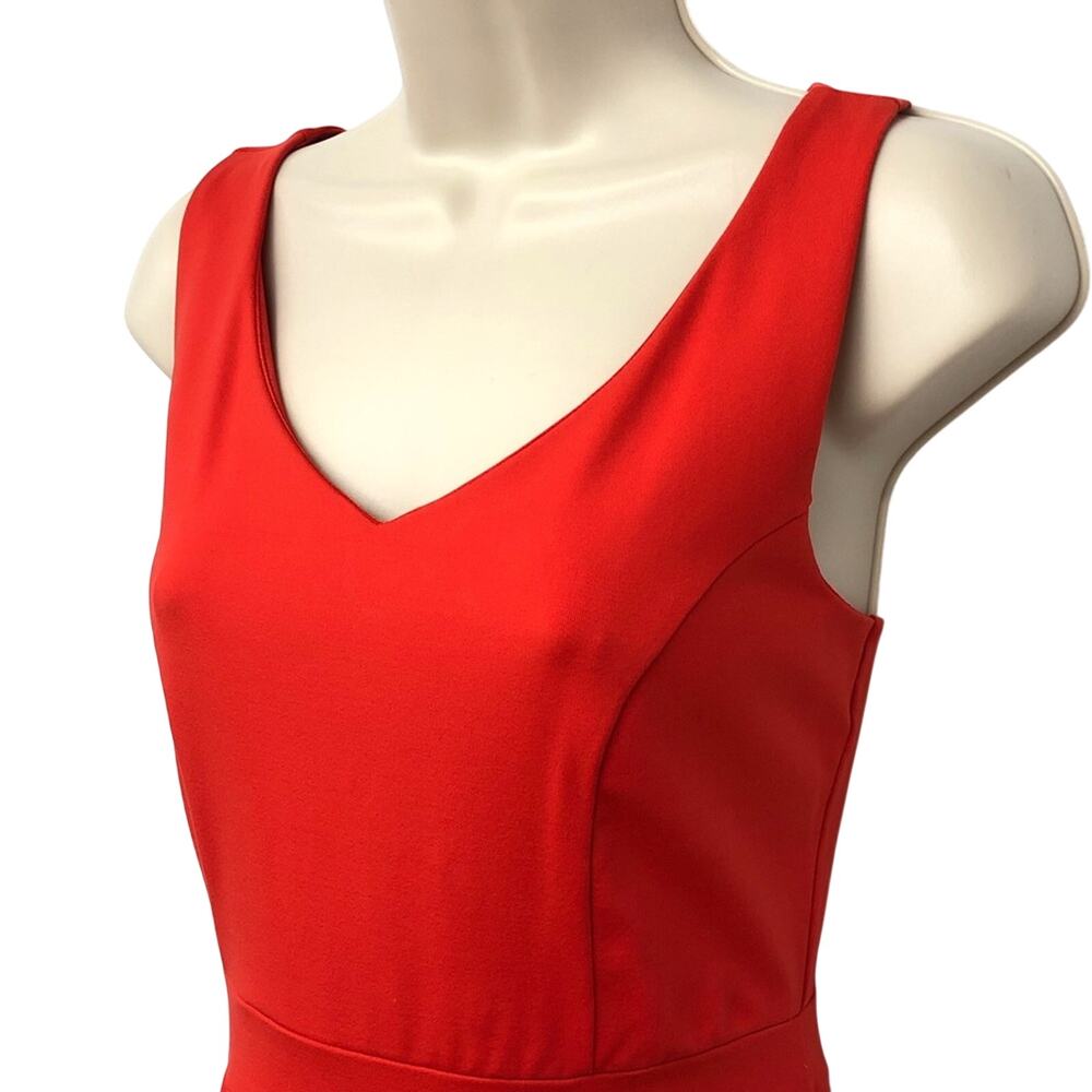 Cynthia Rowley Orange Fit & Flare Dress - Picture 4 of 16
